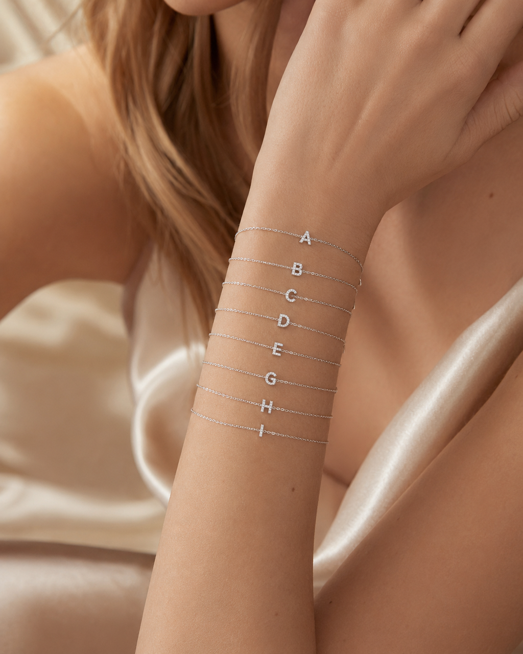 Savanna Initial Spark Bracelet
