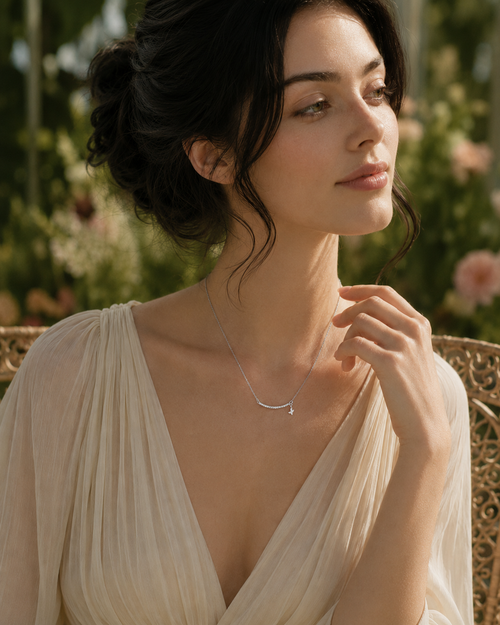 Savanna Butterfly Spark Sterling Silver Necklace