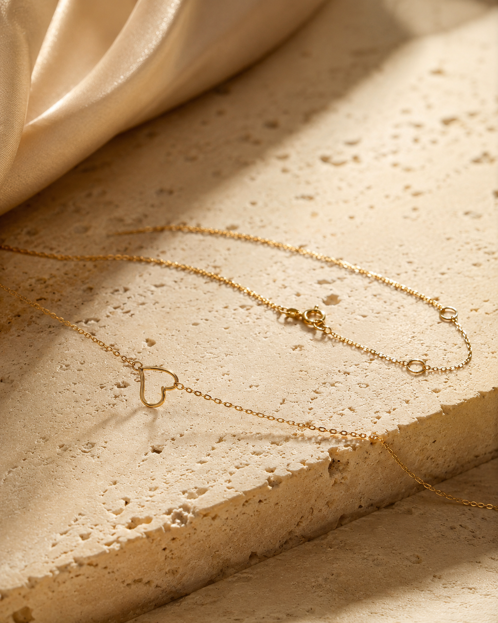 Savanna Open Heart Necklace
