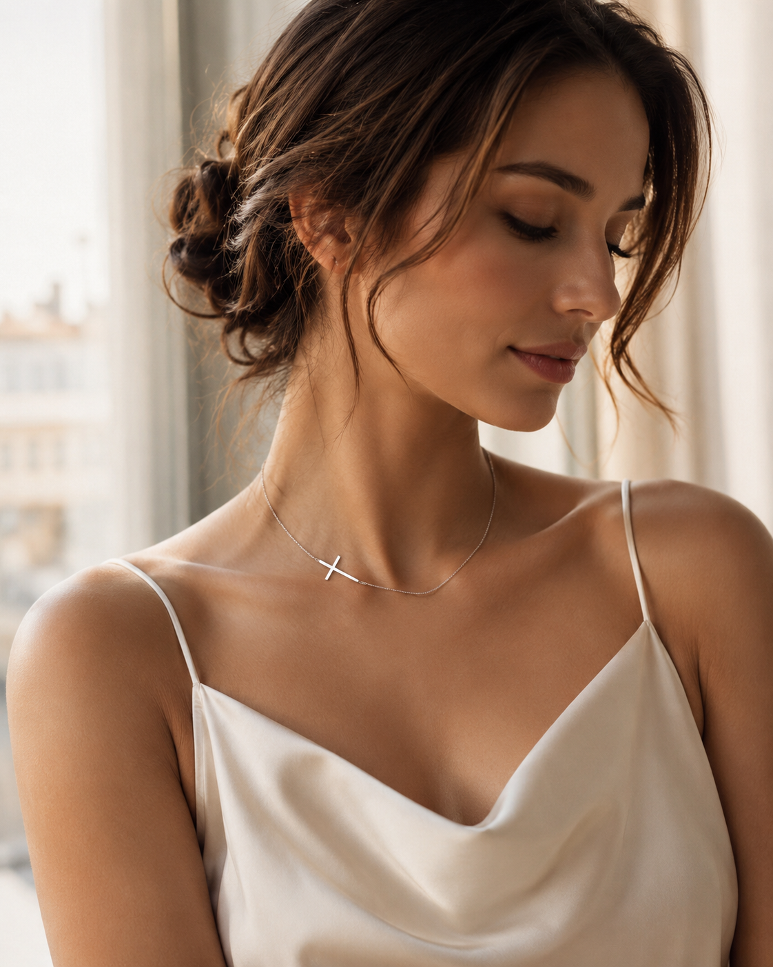 Savanna Grace Cross Necklace