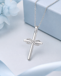 Grace Cross Sterling Silver Necklace
