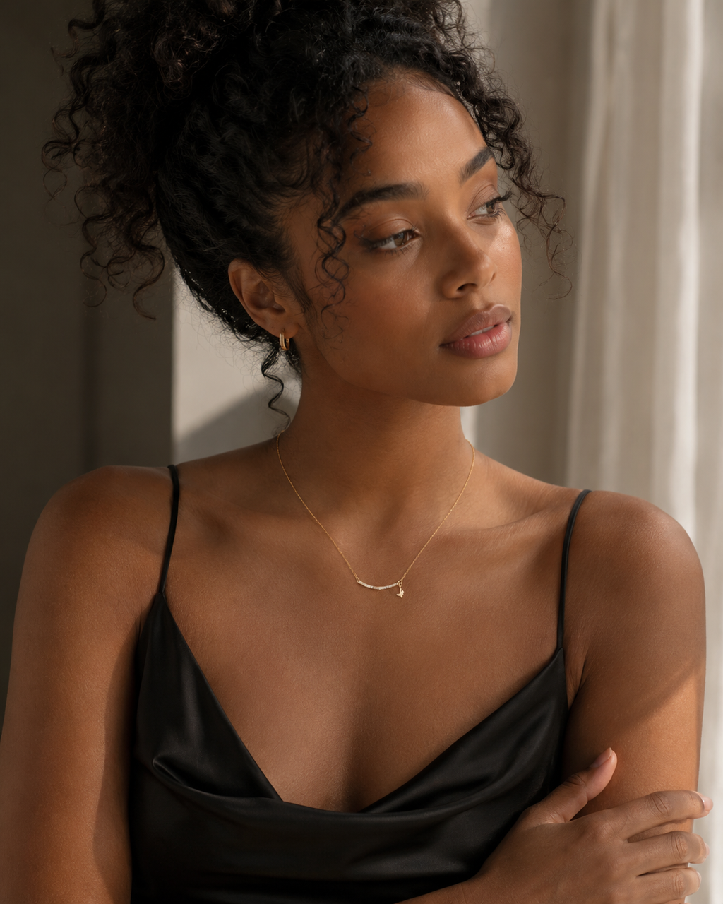 Savanna Butterfly Spark Sterling Silver Necklace