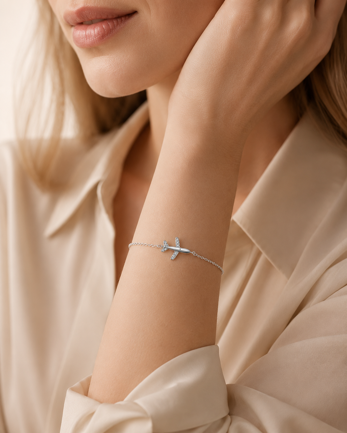 Savanna Silver Aero Bracelet